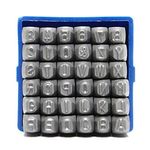 Casa si Gradina - Constructii - Scule de mana si unelte - Accesorii scule de mana - Trusa de poansoane cu litere si cifre Dema 18502, 4 mm, 36 piese - Infinity.ro