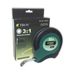 Casa si Gradina - Constructii - Scule de mana si unelte - Unelte de masurat - Ruleta de teren Troy 23135, 50 m x 13 mm - Infinity.ro