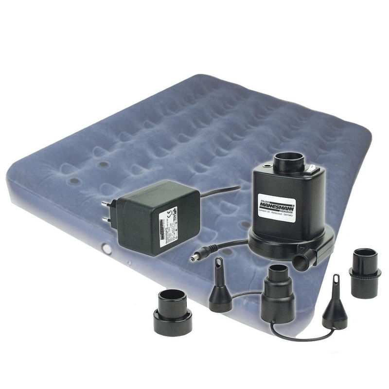 Sport si Outdoor - Accesorii si echipamente sportive - Alte accesorii sportive - Pompa de aer electrica Mannesmann 01730, 12-230 V - Infinity.ro