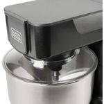Electronice si Electrocasnice - Electrocasnice bucatarie - Mixere, tocatoare & roboti de bucatarie - Mixere - Mixer cu bol din inox BXKM1000E BlackDecker S9130060B, 1000 W, 5.2 l - Infinity.ro