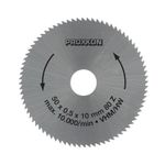 Casa si Gradina - Constructii - Scule electrice si accesorii - Accesorii fierastraie electrice - Disc pentru KS 230, taiere fibra de sticla, metale, plastic Proxxon28011, Ø50x10, 80 dinti - Infinity.ro