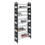 Casa si Gradina - Mobilier - Organizare si depozitare - Organizator incaltaminte - Raft modular pentru incaltaminte cu 10 polite SR10165 Grafner 14374, 30 de perechi - Infinity.ro
