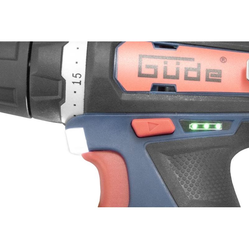 Casa si Gradina - Constructii - Scule electrice si accesorii - Masini de gaurit si insurubat - Masina de gaurit si insurubat cu acumulatorBS 12-201-20K Gude 58602, 12 V, 2 Ah - Infinity.ro