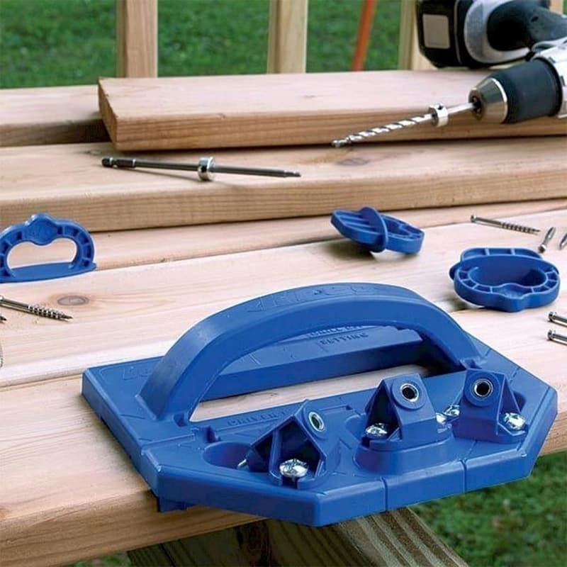 Casa si Gradina - Constructii - Scule electrice si accesorii - Seturi si accesorii pentru gaurit si insurubat - Sablon de gaurire Deck Jig Kreg KJDECKSYS20, 25-38 mm - Infinity.ro