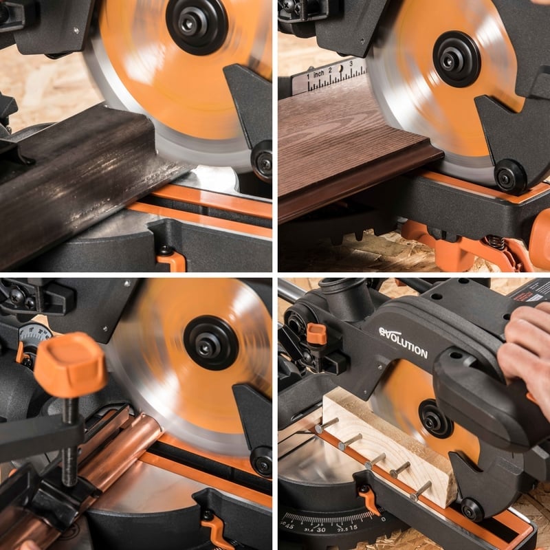 Casa si Gradina - Constructii - Scule electrice si accesorii - Accesorii fierastraie electrice - Disc pentru fierastrau circular, taiere multifunctionala Evolution RAGEBLADE185MULTI-9883, Ø185 x 20 mm, 20 dinti - Infinity.ro