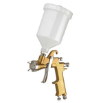 Casa si Gradina - Constructii - Vopsea si tencuieli - Pistoale si sisteme de vopsit si tencuit - Pistol de vopsit cu aer comprimat Troy 18640, 600 ml, Ø1.4 mm - Infinity.ro