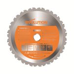 Casa si Gradina - Constructii - Scule electrice si accesorii - Accesorii fierastraie electrice - Disc pentru fierastrau circular, taiere multifunctionala Evolution RAGEBLADE185MULTI-9883, Ø185 x 20 mm, 20 dinti - Infinity.ro
