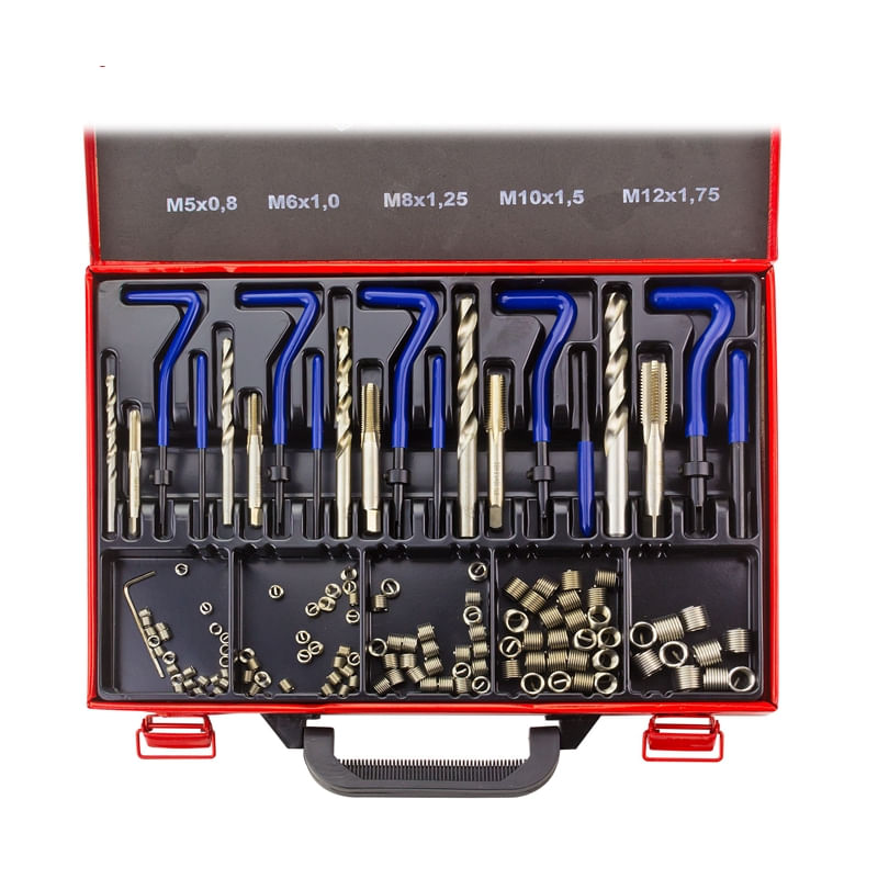 Casa si Gradina - Constructii - Scule de mana si unelte - Seturi scule - Trusa reparatii filete Dema 20452, 131 piese - Infinity.ro