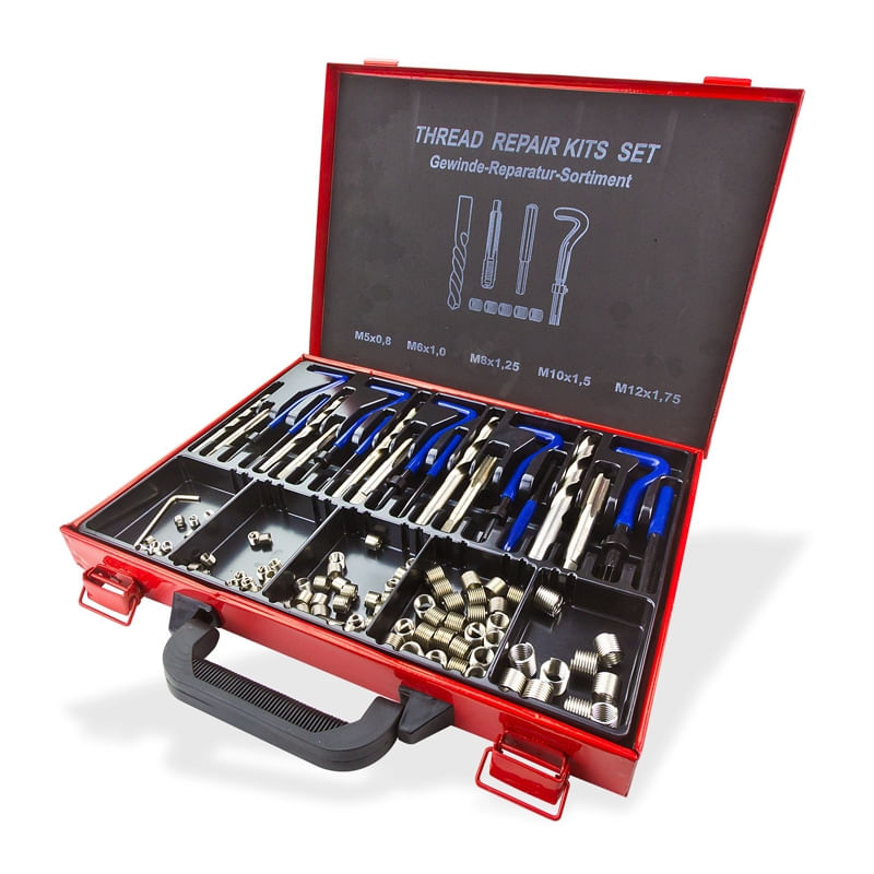 Casa si Gradina - Constructii - Scule de mana si unelte - Seturi scule - Trusa reparatii filete Dema 20452, 131 piese - Infinity.ro