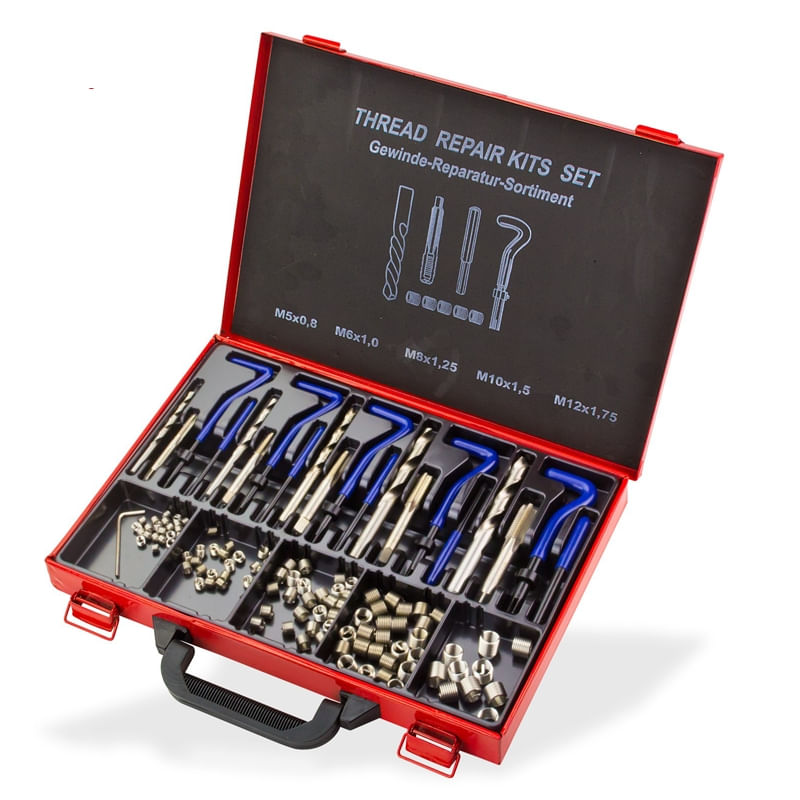 Casa si Gradina - Constructii - Scule de mana si unelte - Seturi scule - Trusa reparatii filete Dema 20452, 131 piese - Infinity.ro