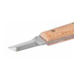 Sport si Outdoor - Camping - Cutite, bricege si accesorii - Cutite si bricege - Cutit cu lama dreapta si ascutis oblic dublu pentru sculptura in lemn Kirschen 3361000, 140 mm - Infinity.ro