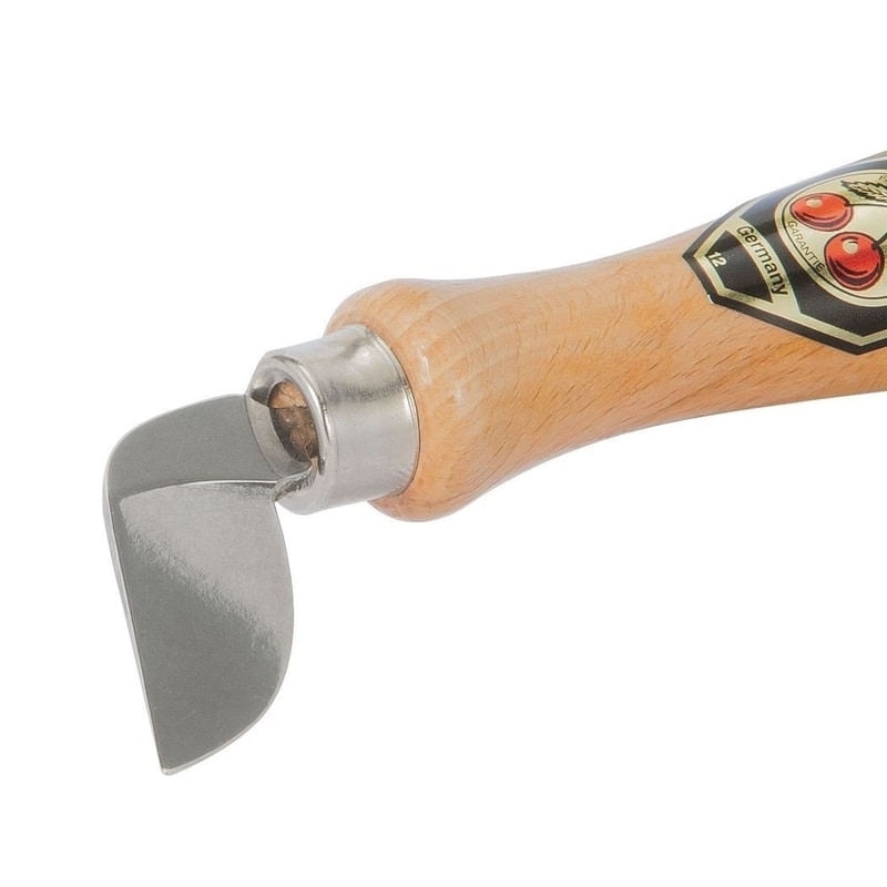 Sport si Outdoor - Camping - Cutite, bricege si accesorii - Cutite si bricege - Cutit cu lama indoita pentru sculptura in lemn Kirschen 3360000, 140 mm - Infinity.ro