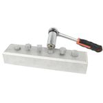 Casa si Gradina - Constructii - Scule de mana si unelte - Chei si truse chei - Set antrenor cu clichet si capat de tubulara 1/4 Mannesmann 00190, Ø7-19 mm, 3 piese - Infinity.ro