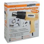 Casa si Gradina - Constructii - Scule electrice si accesorii - Pistoale de lipit - Suflanta cu aer cald Mannesmann 49500, 2000 W, 300-500 C - Infinity.ro