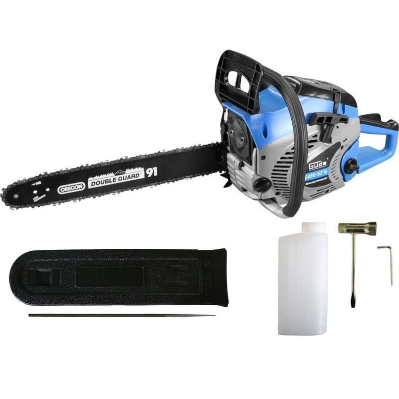 Casa si Gradina - Gradinarit si plante - Utilaje gradina - Fierastraie cu lant - Drujba cu motor in doi timpi KS 450-53 V Guede 95015, 2.7 Cp, 53 cm³ - Infinity.ro