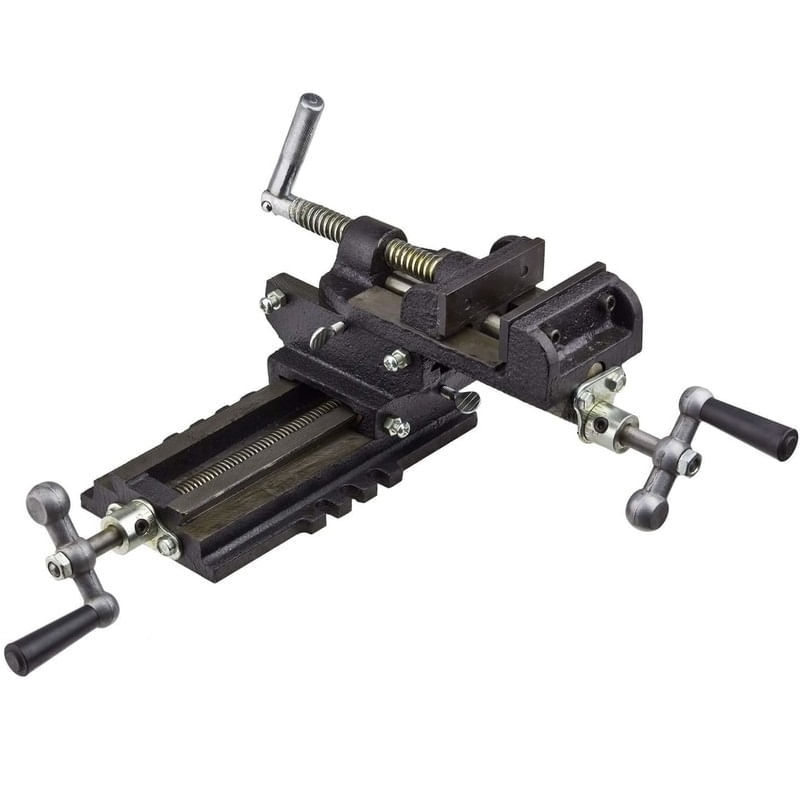 Casa si Gradina - Constructii - Scule electrice si accesorii - Menghine si cleme fixare - Menghina pentru masini unelte Dema 24439, 125 mm - Infinity.ro