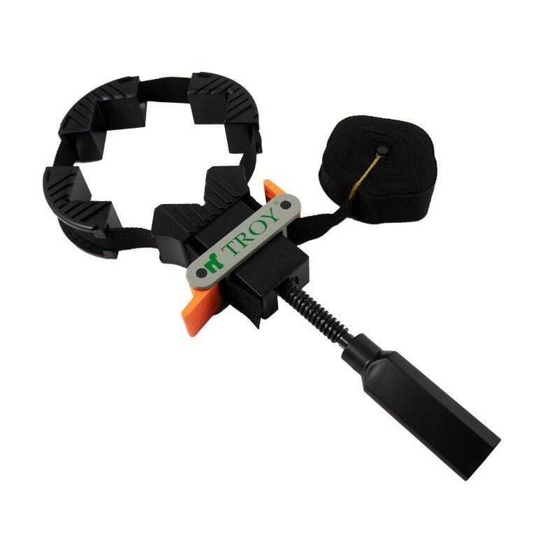 Casa si Gradina - Constructii - Scule electrice si accesorii - Menghine si cleme fixare - Menghina de colturi cu chinga pentru fixare si strangere rame Troy 25003, 4 m - Infinity.ro