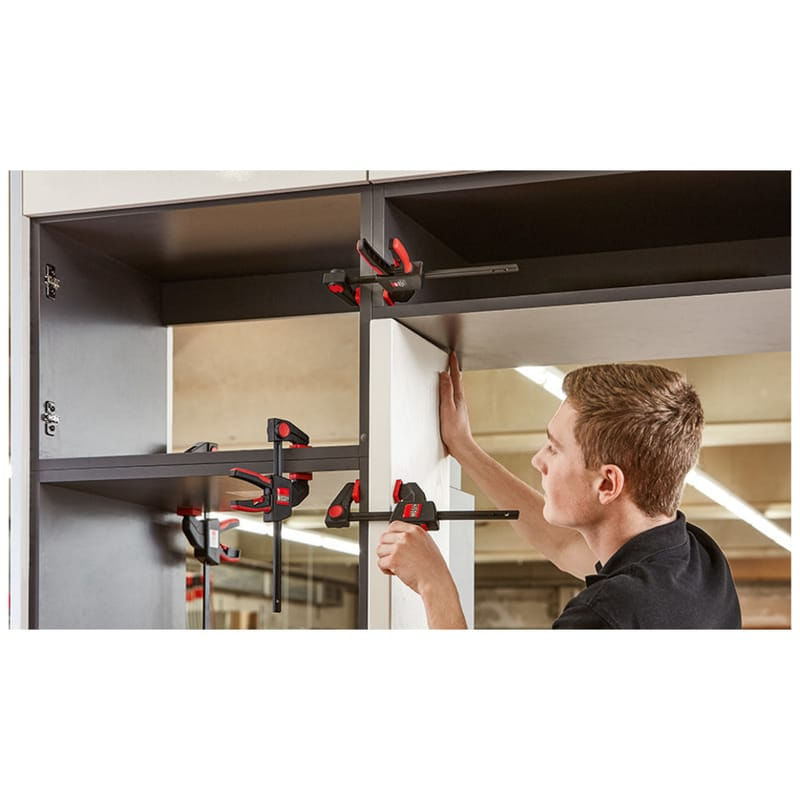 Casa si Gradina - Constructii - Scule electrice si accesorii - Menghine si cleme fixare - Menghina de tamplarie pentru strangere departare Bessey EZM15-6, 60x150 mm - Infinity.ro