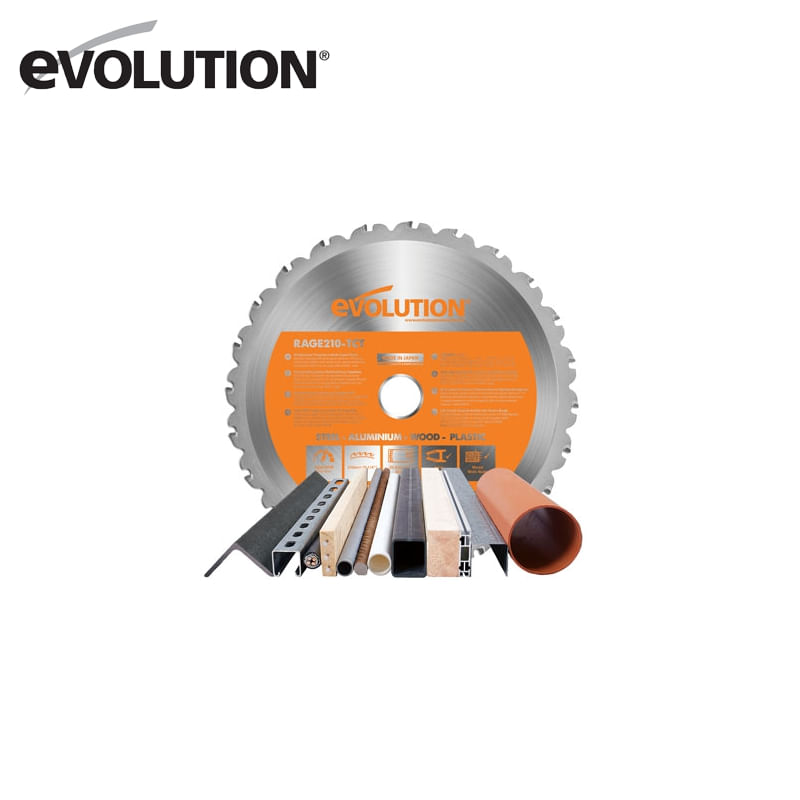 Casa si Gradina - Constructii - Scule electrice si accesorii - Fierastraie electrice - Fierastrau circular de masa multifunctional R210CMS EU Evolution 046-0003A, 1200 W, Ø210 mm - Infinity.ro