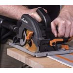 Casa si Gradina - Constructii - Scule electrice si accesorii - Fierastraie electrice - Fierastrau circular de mana cu sina de ghidaj R185CCSX EU Evolution 027-0003, 1600 W, Ø185 mm - Infinity.ro