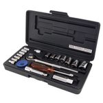 Casa si Gradina - Constructii - Scule de mana si unelte - Chei si truse chei - Trusa chei tubulare Mannesmann 206, 20 piese - Infinity.ro