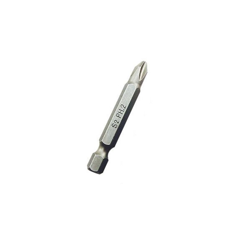 Casa si Gradina - Constructii - Scule electrice si accesorii - Seturi si accesorii pentru gaurit si insurubat - Set de biti cruce Troy 22222, PH2, 50 mm, 12 bucati - Infinity.ro