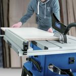 Casa si Gradina - Constructii - Scule electrice si accesorii - Fierastraie electrice - Fierastrau circular cu masa pentru taieri inclinate HS105 Scheppach 5901308901, 2000 W, Ø255 mm - Infinity.ro