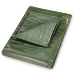 Auto si Moto - Intretinere auto - Huse auto - Prelata impermeabila din polietilena laminata Dema 24707, verde, 5 x 8 m - Infinity.ro