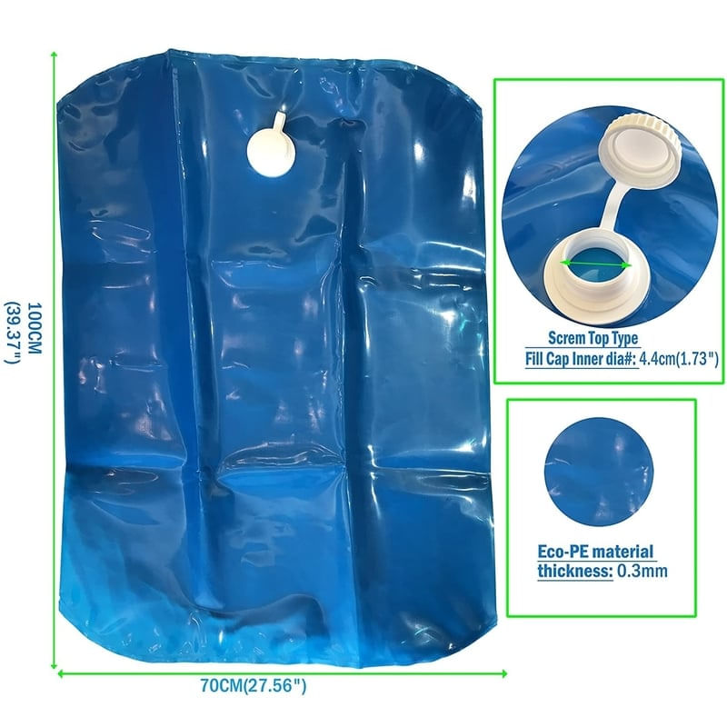 Casa si Gradina - Gradina si terasa - Mobilier exterior - Accesorii pentru gradina - Sac pentru transportat apa cu plasa antialunecare Toolland DTWB80L, 80 Litri - Infinity.ro
