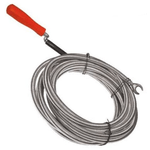 Casa si Gradina - Constructii - Scule de mana si unelte - Accesorii scule de mana - Arc pentru desfundat tevi tip sarpe Wert 4810, 10 m, Ø9 mm - Infinity.ro