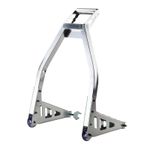 Casa si Gradina - Constructii - Depozitare, transport si protectie - Echipamente pentru transport si ridicat - Stand motocicleta din aluminiu pentru roata din spate Dema 24196, 225 Kg - Infinity.ro