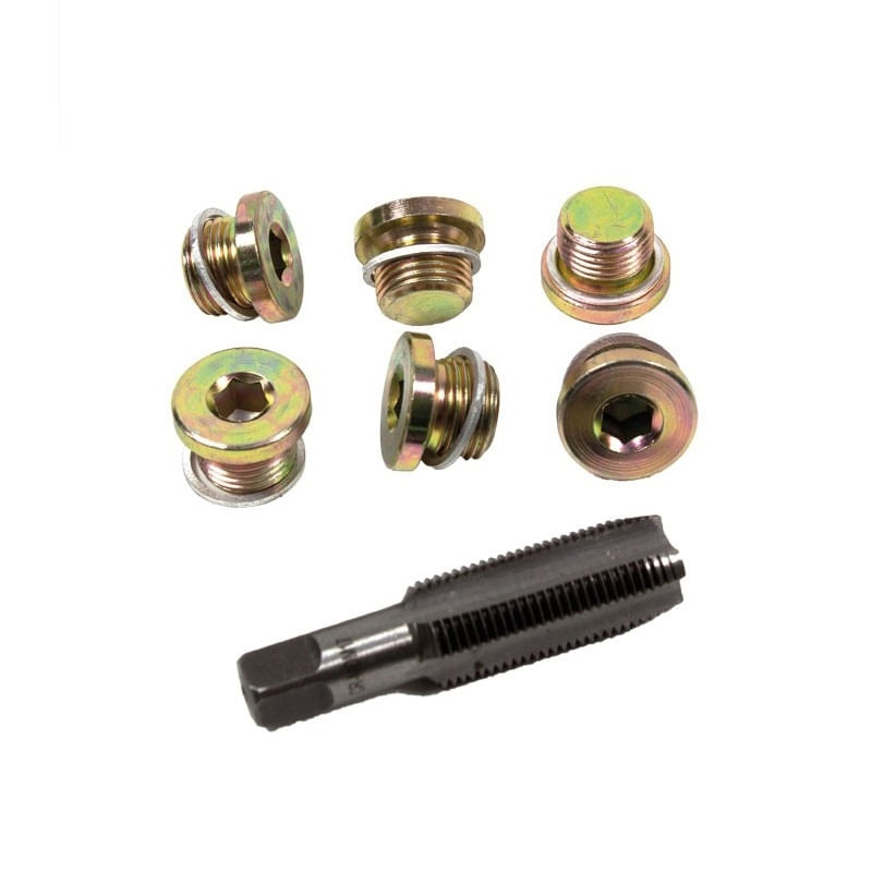 Casa si Gradina - Constructii - Scule de mana si unelte - Seturi scule - Set reparatie filete pentru baie de ulei Dema 40397, 13 piese - Infinity.ro