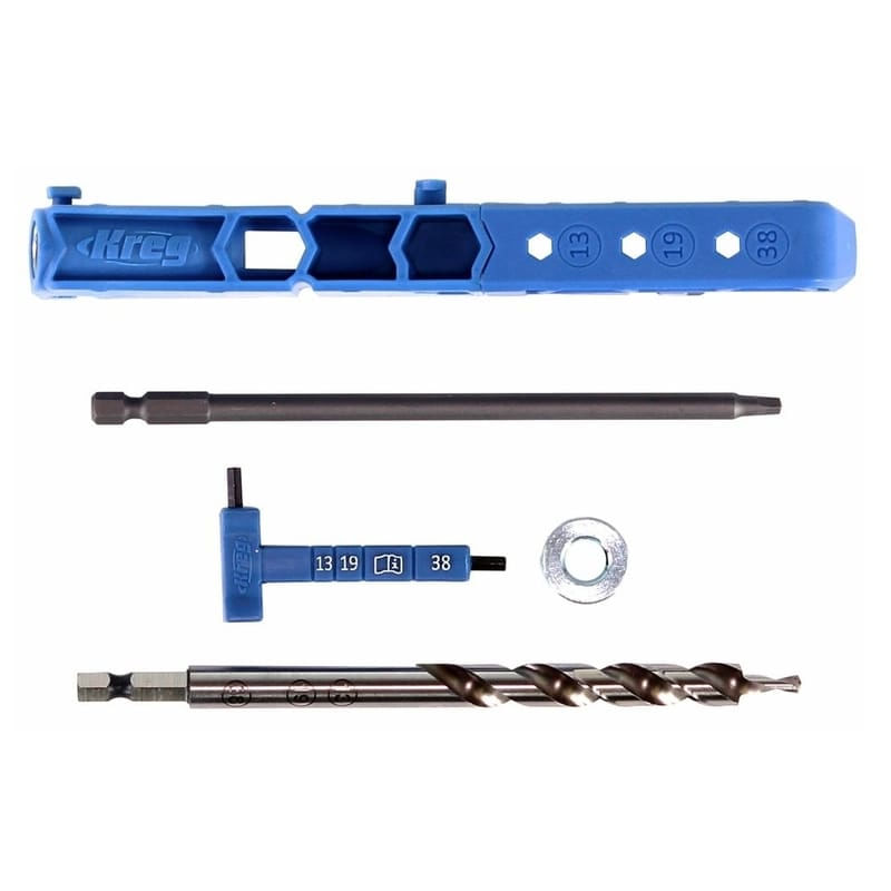 Casa si Gradina - Constructii - Scule electrice si accesorii - Seturi si accesorii pentru gaurit si insurubat - Dispozitiv mobil de ghidare pentru gaurire la unghi in lemn Jig 30 Kreg KPHJ310-INT - Infinity.ro