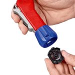 Casa si Gradina - Constructii - Scule de mana si unelte - Unelte de taiere - Taietor tevi Tubix Knipex 90 31 02 SB, Ø6-35 mm - Infinity.ro