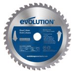 Casa si Gradina - Constructii - Scule electrice si accesorii - Accesorii fierastraie electrice - Disc pentru fierastrau circular, taiere otel Evolution M185TCT-40CS, Ø185 x 20 mm, 40 dinti - Infinity.ro