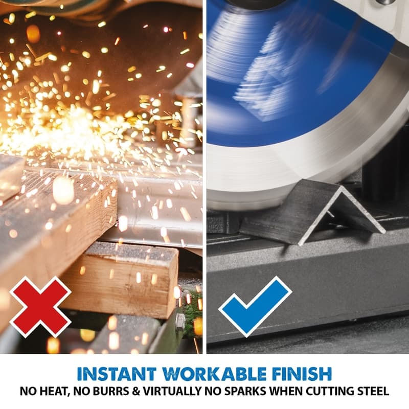 Casa si Gradina - Constructii - Scule electrice si accesorii - Accesorii fierastraie electrice - Disc pentru fierastrau circular, taiere otel Evolution M185TCT-40CS, Ø185 x 20 mm, 40 dinti - Infinity.ro