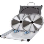 Casa si Gradina - Constructii - Scule electrice si accesorii - Accesorii fierastraie electrice - Set discuri pentru fierastrau circular, taiere tip TCT Scheppach 7901200714, Ø254x30 mm, 2 piese - Infinity.ro