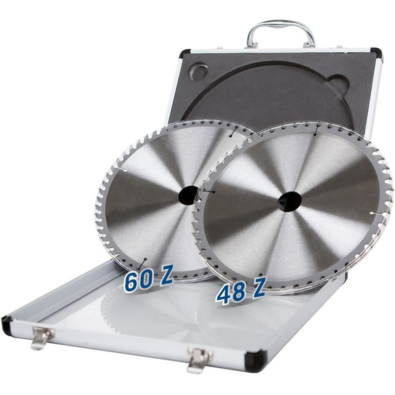 Casa si Gradina - Constructii - Scule electrice si accesorii - Accesorii fierastraie electrice - Set discuri pentru fierastrau circular, taiere tip TCT Scheppach 7901200714, Ø254x30 mm, 2 piese - Infinity.ro