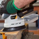 Casa si Gradina - Constructii - Scule electrice si accesorii - Slefuitoare - Masina de slefuit triunghiulara cu vibratii fara acumulator Maxxpack Collection Batavia 7063093, 18 V, 12000 rpm - Infinity.ro