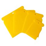 Casa si Gradina - Constructii - Vopsea si tencuieli - Unelte de vopsit si tencuit - Set spacluri pentru chit Mannesmann 616-P, 4 piese - Infinity.ro