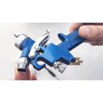 Casa si Gradina - Constructii - Vopsea si tencuieli - Pistoale si sisteme de vopsit si tencuit - Pistol de vopsit cu aer comprimat Troy 18620, 125 ml, Ø1.0 mm - Infinity.ro