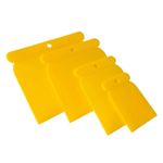 Casa si Gradina - Constructii - Vopsea si tencuieli - Unelte de vopsit si tencuit - Set spacluri pentru chit Mannesmann 616-P, 4 piese - Infinity.ro