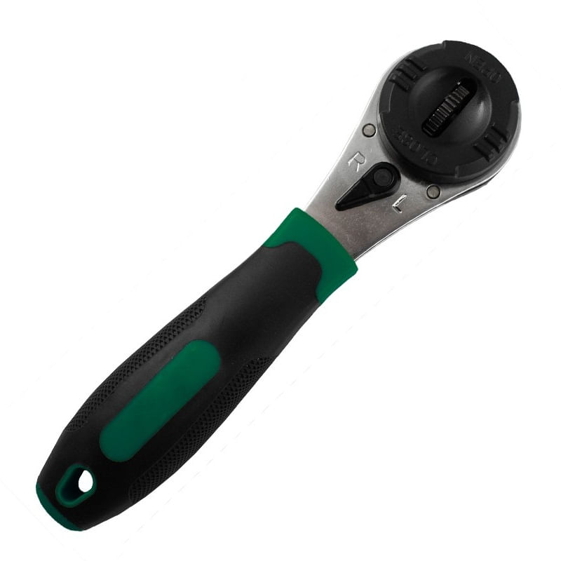 Casa si Gradina - Constructii - Scule de mana si unelte - Chei si truse chei - Cheie cu clichet cu actionare dubla Troy 26131, Ø6-24 mm - Infinity.ro