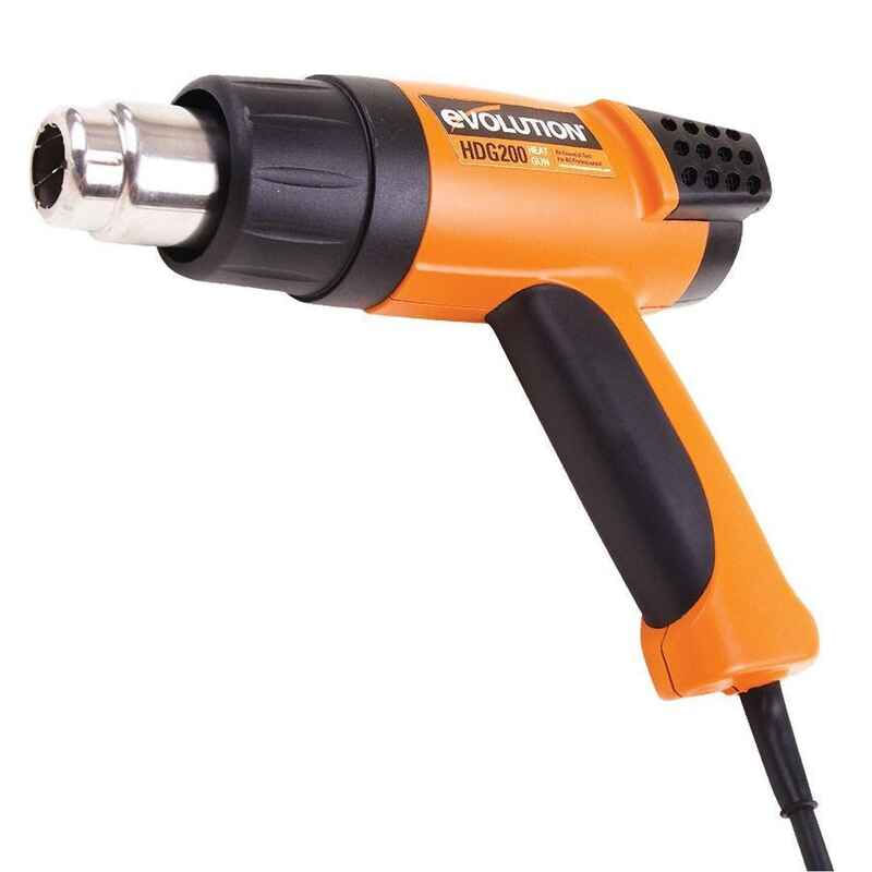 Casa si Gradina - Constructii - Scule electrice si accesorii - Pistoale de lipit - Suflanta cu aer cald HDG200 Evolution 071-0003, 2000 W, 50-630 C - Infinity.ro