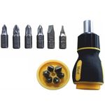 Casa si Gradina - Constructii - Scule de mana si unelte - Surubelnite - Set mini surubelnita si biti Wert 2203, 7 piese - Infinity.ro