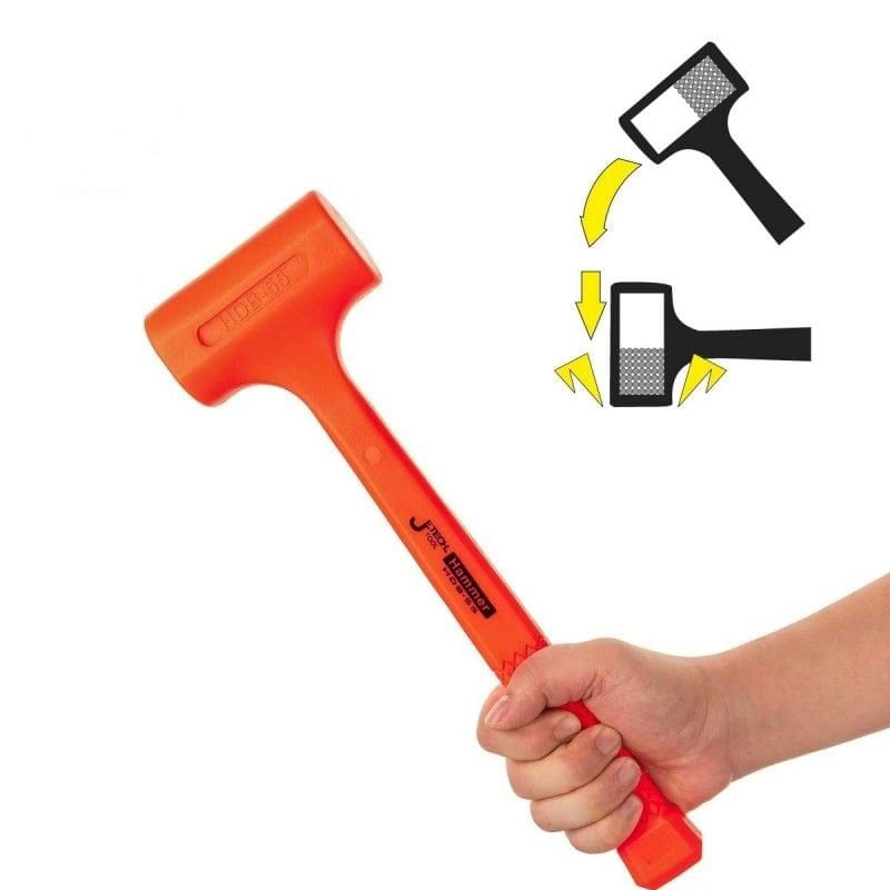 Casa si Gradina - Constructii - Scule de mana si unelte - Ciocane si dalti - Ciocan cu absorbtie HDB-55 Jetech HDB-55, Ø55 mm, 700 g - Infinity.ro