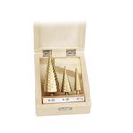 Casa si Gradina - Constructii - Scule electrice si accesorii - Seturi si accesorii pentru gaurit si insurubat - Set burghie conice acoperite cu titan pentru tabla Mannesmann 54603, Ø4-32 mm, 3 piese - Infinity.ro