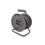 Casa si Gradina - Electrice - Accesorii electrice - Prelungitoare, triple, fise - Prelungitor electric pe tambur Troy 24050, 50 m - Infinity.ro