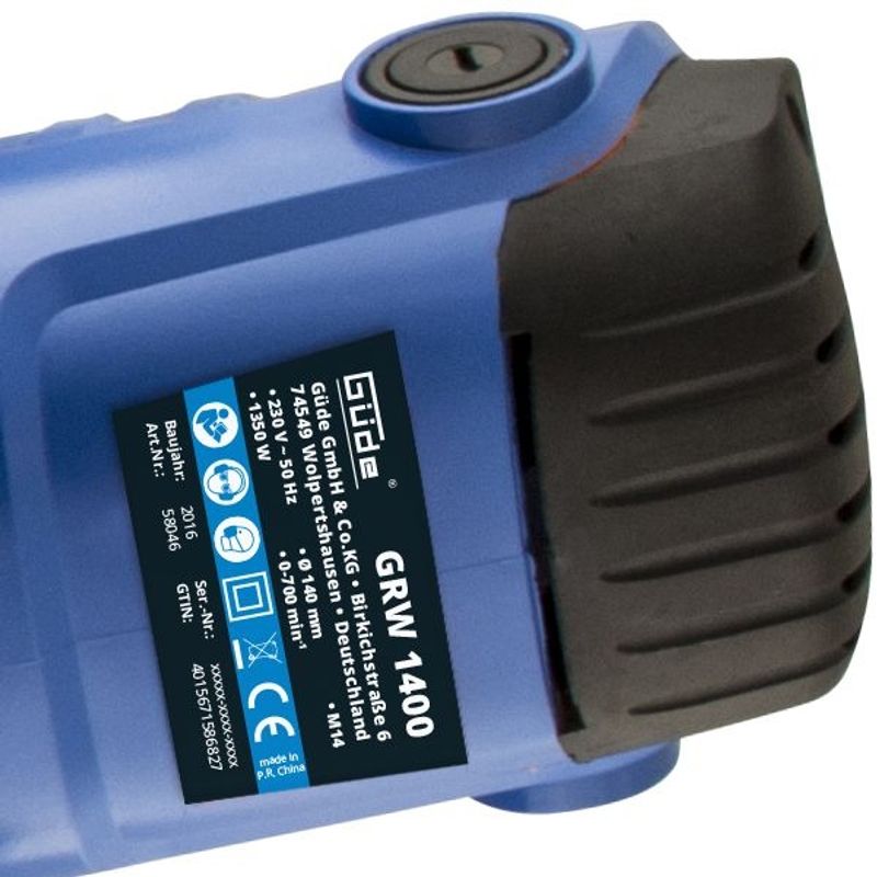 Casa si Gradina - Constructii - Scule electrice si accesorii - Amestecatoare electrice - Masina de amestecat GRW 1400 Guede 58046, 1400 W - Infinity.ro