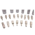 Casa si Gradina - Constructii - Scule electrice si accesorii - Seturi si accesorii pentru gaurit si insurubat - Trusa chei tubulare plus biti Troy 21948, Cr-V 1/4, 28 piese - Infinity.ro